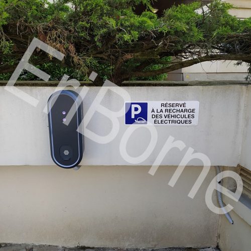 Emplacement borne
